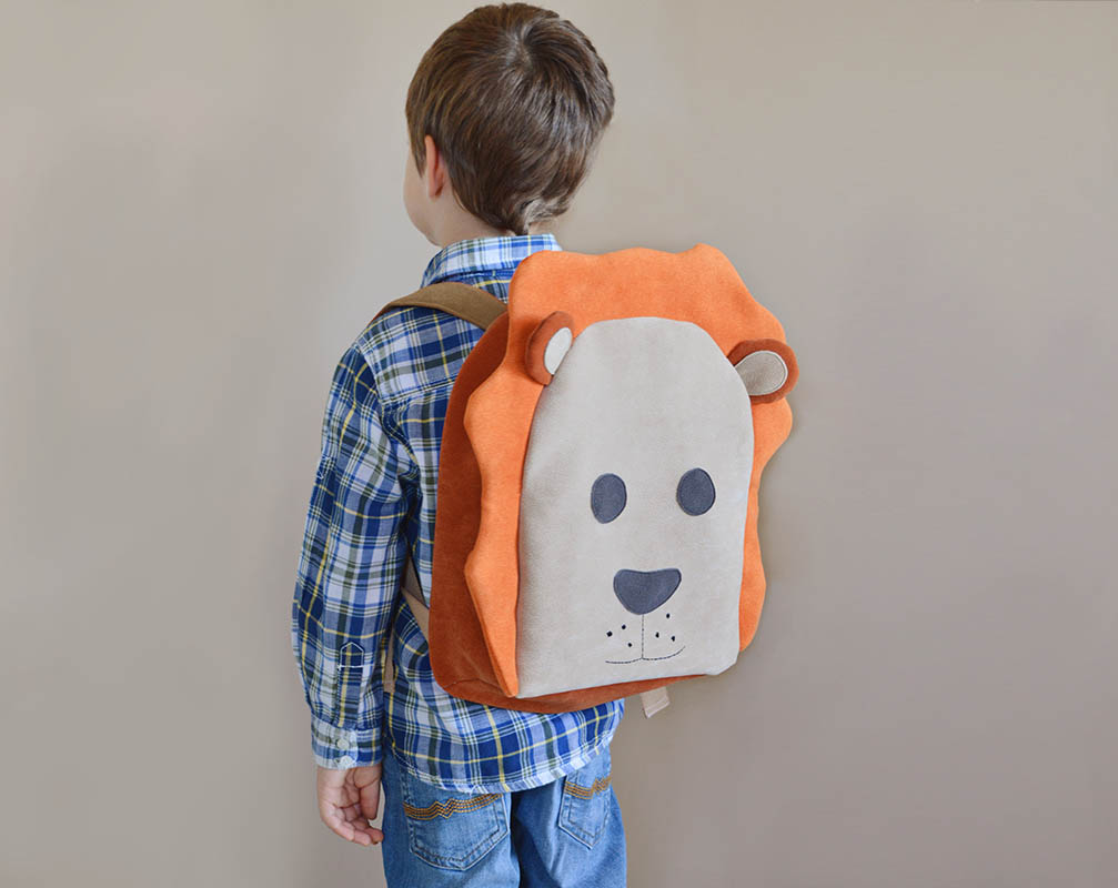 fania.gr | Lion Backpack-Jungle Friends